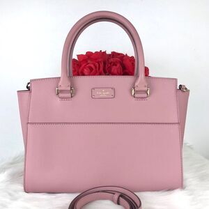 ♥️ NWT KATE SPADE PINK LEATHER SATCHEL ♥️